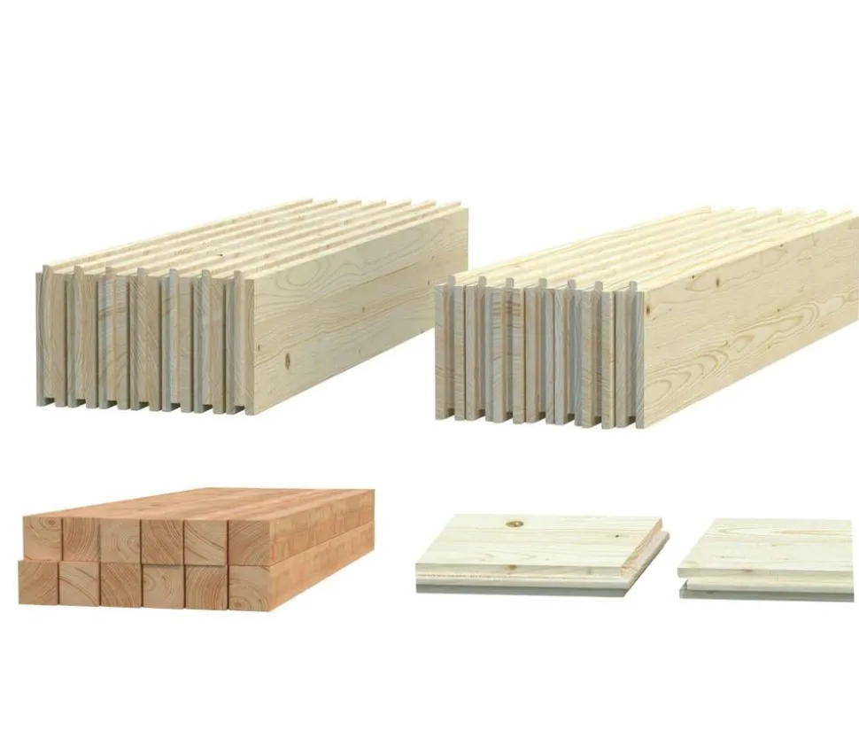 Palmako Fußboden für Gartenhaus Ella, ca. 13,1 m²