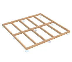 Palmako Fundamentrahmen 3x3 m, inkl. LogFoot-Träger