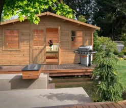 Palmako Gartenhaus Klara, ca. B518/H245/T424 cm