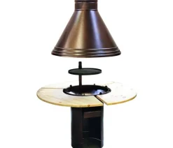 Palmako Grillanlage inkl. Haube und Tisch für Grillkota Eva