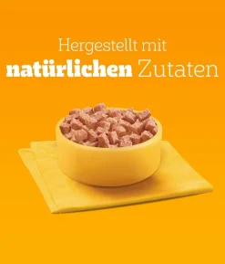 Pedigree® Nassfutter für Hunde Adult mit 3 Sorten Geflügel in Pastete, 12x800 g