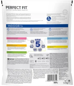 Perfect Fit® Trockenfutter für Katzen Indoor, Adult 1+, Huhn, 1,4 kg
