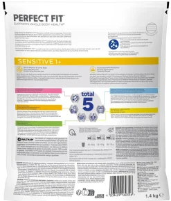 Perfect Fit® Trockenfutter für Katzen Sensitive, Adult 1+, Truthahn, 1,4 kg