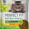 Perfect Fit® Trockenfutter für Katzen, Adult 1+, Huhn & Truthahn, 650 g