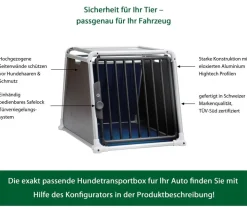 4pets® Hundetransportbox ECO BLACK 3