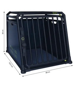 4pets® Hundetransportbox PRO NOIR Line 3