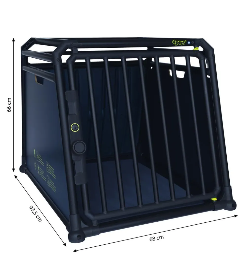 4pets® Hundetransportbox PRO NOIR Line 3
