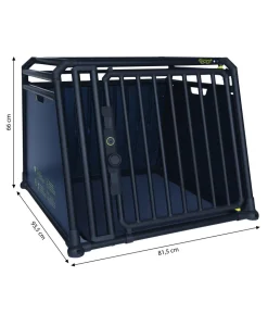 4pets® Hundetransportbox PRO NOIR Line 4