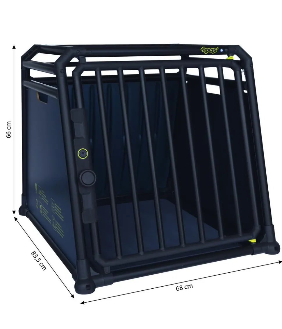 4pets® Hundetransportbox PRO NOIR Line 3