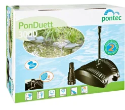 Pontec PonDuett 3000 Unterwasserfilter mit Wasserspiel
