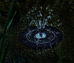 Pontec Wasserspielpumpe PondoSolar LED Island