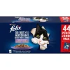 PURINA felix® Nassfutter für Katzen So gut wie es aussieht Geschmacksvielfalt vom Land in Gelee, 12 x 85 g