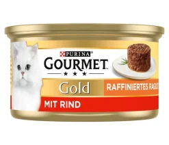 PURINA GOURMET™ Gold Nassfutter für Katzen Raffiniertes Ragout Adult, 12 x 85 g