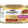 PURINA GOURMET™ Gold Nassfutter für Katzen Feine Komposition Adult, 12 x 85 g