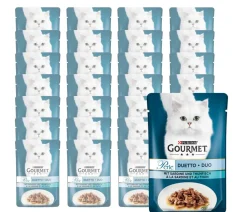 PURINA GOURMET™ Nassfutter für Katzen Perle Duetto, 26 x 85 g