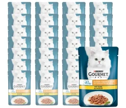 PURINA GOURMET™ Nassfutter für Katzen Perle Erlesene Streifen, 26 x 85 g
