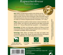 Quedlinburger Samen Kapuzinerkresse 'Variegated Queen'