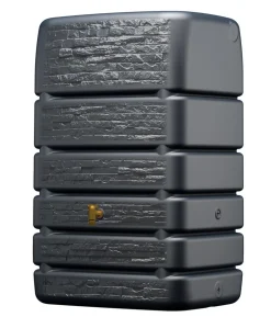 4rain Wandtank Slim Stone Decor, 510 l