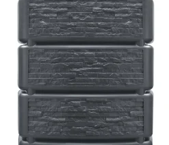 4rain Wandtank Slim Stone Decor, 350 l, ca. B60/H184/T39 cm