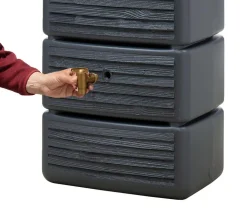 4rain Wandtank Slim Wood Decor, 330 l