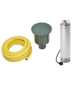 4rain Zisterne FLAT Flachtank-Paket Garten-Comfort, begehbar