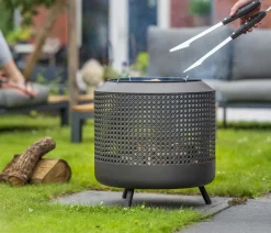 RedFire Feuerkorb Midland inkl. Grillrost, ca. Ø50/H51 cm