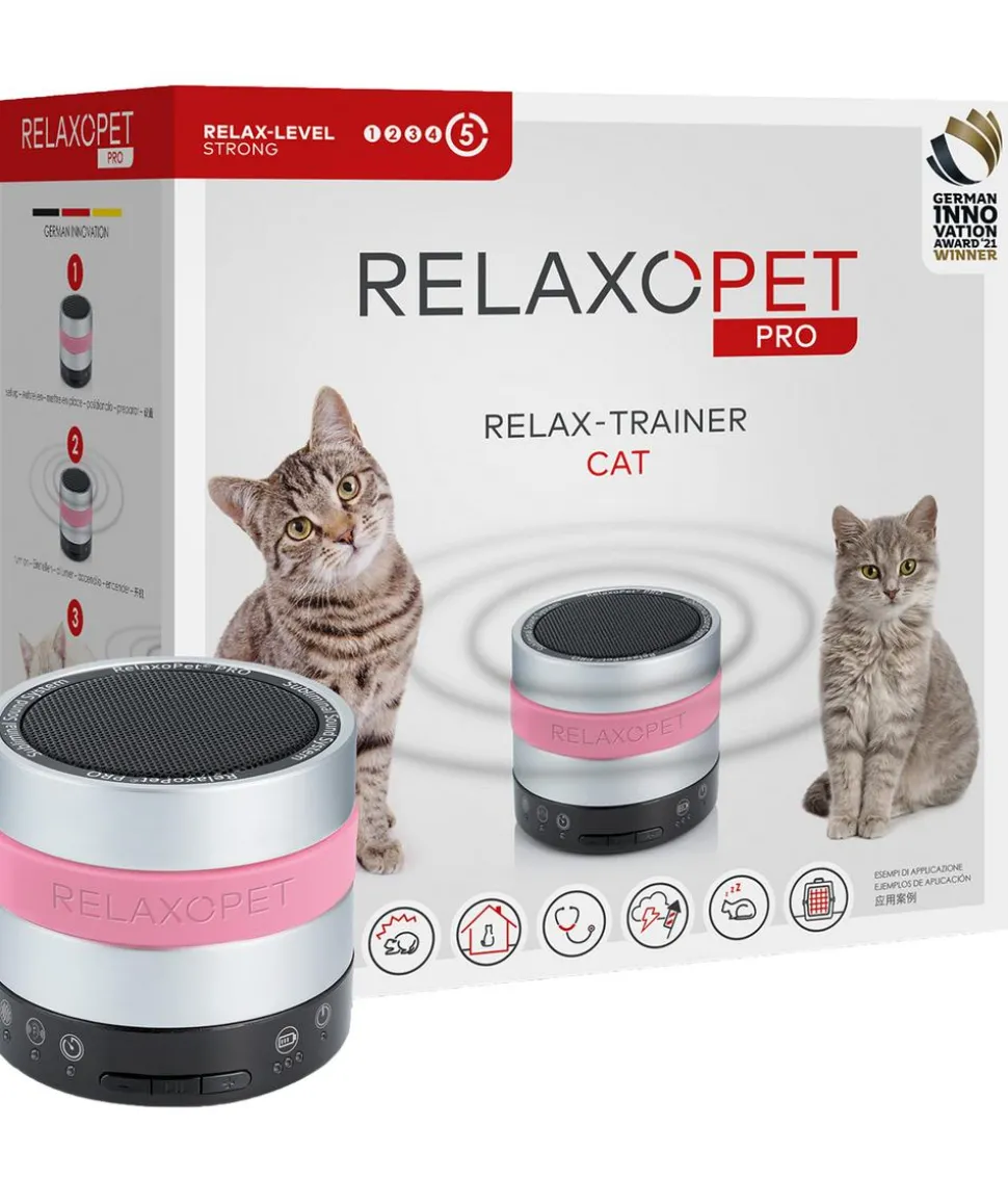 RelaxoPet® Entspannungs-System PRO für Katzen, ca. Ø7/H8 cm