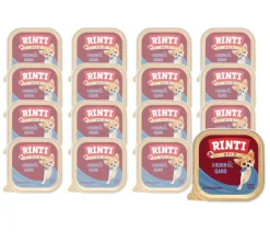 Rinti Gold Mini Nassfutter für Hunde, 16 x 100 g