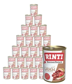 RINTI Kennerfleisch Nassfutter für Hunde, 24 x 400 g