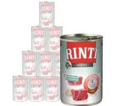 Rinti Sensible Nassfutter für Hunde, 12 x 400 g