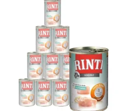 Rinti Sensible Nassfutter für Hunde, 12 x 400 g