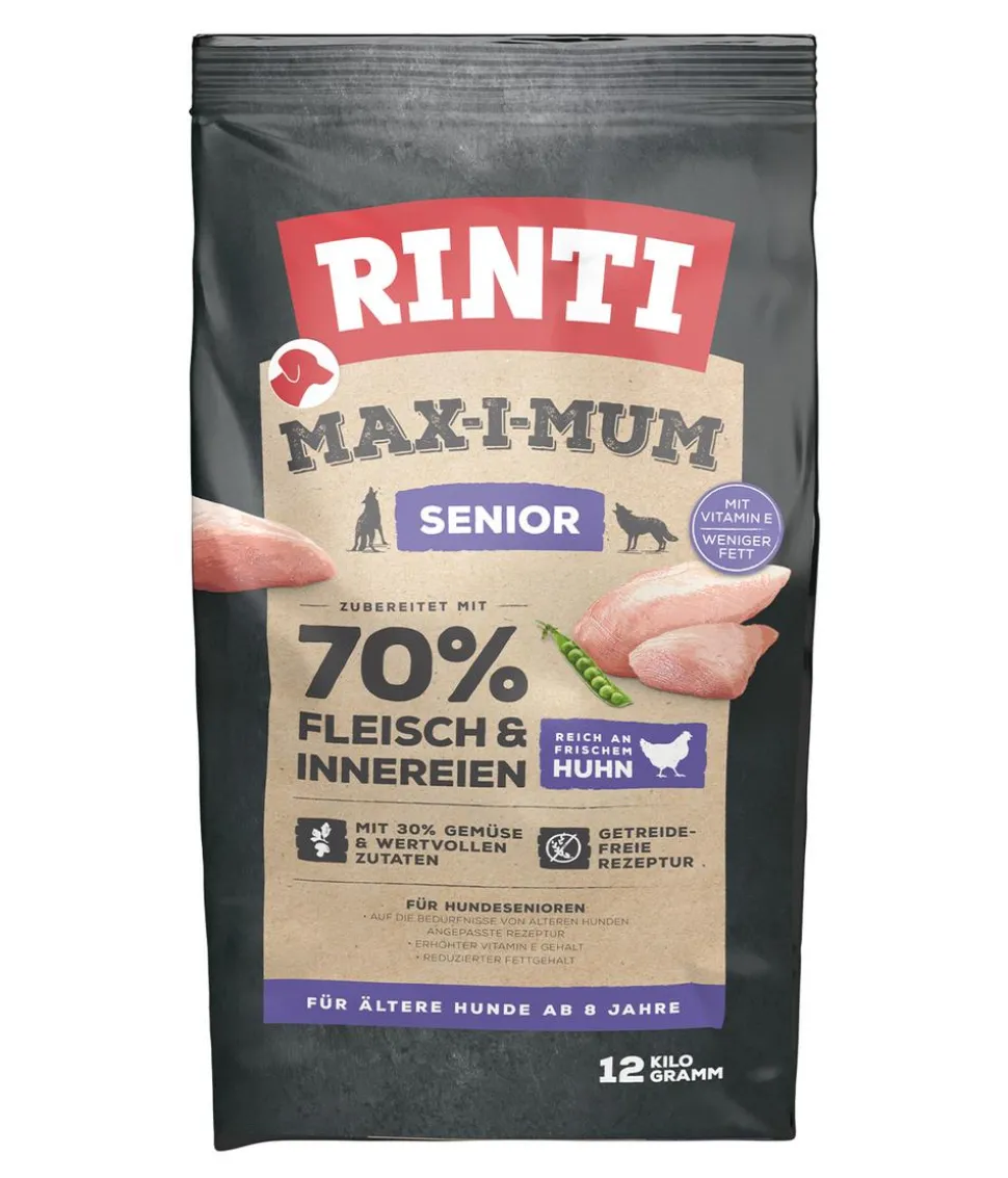 Rinti Trockenfutter für Hunde MAX-I-MUM Senior