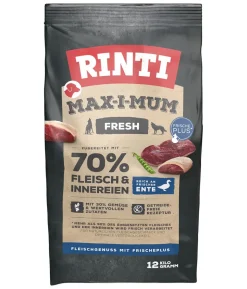 Rinti Trockenfutter für Hunde MAX-I-MUM Fresh Adult, Ente