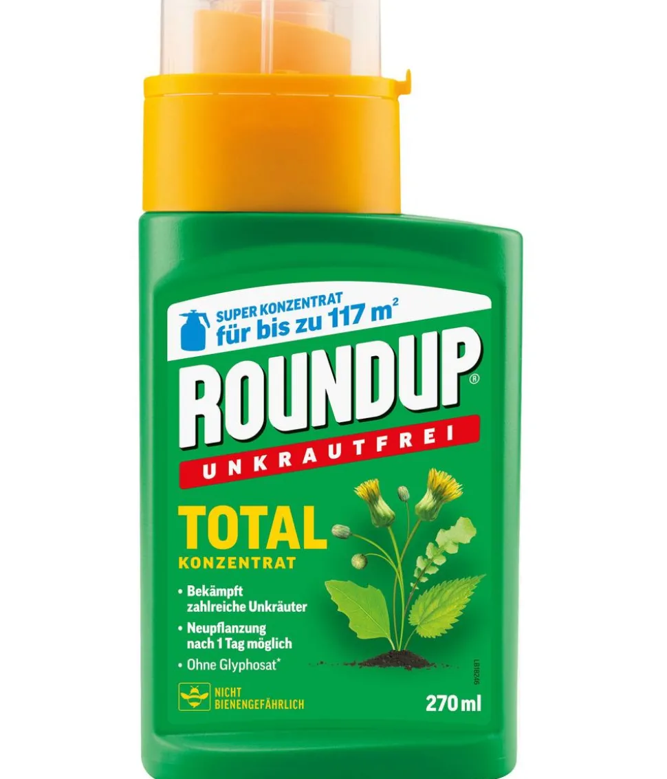 Roundup® Unkrautfrei Total Konzentrat, flüssig