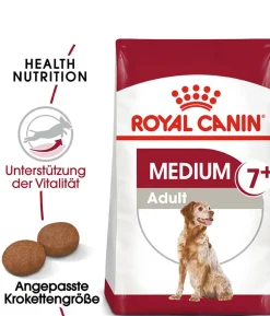 ROYAL CANIN® Trockenfutter für Hunde Medium Adult 7+