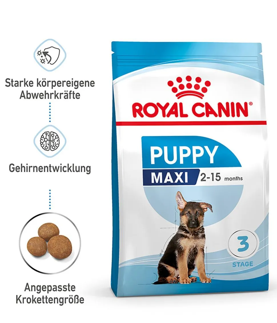 ROYAL CANIN® Trockenfutter für Hunde Maxi Puppy