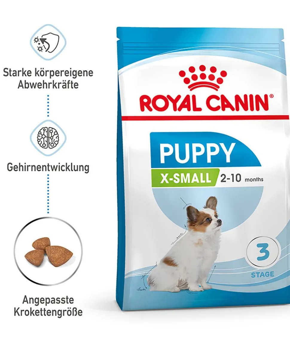 ROYAL CANIN® Trockenfutter für Hunde X-Small Puppy