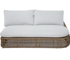 Royal Garden Geflecht-Sofa Norden, 3-teilig