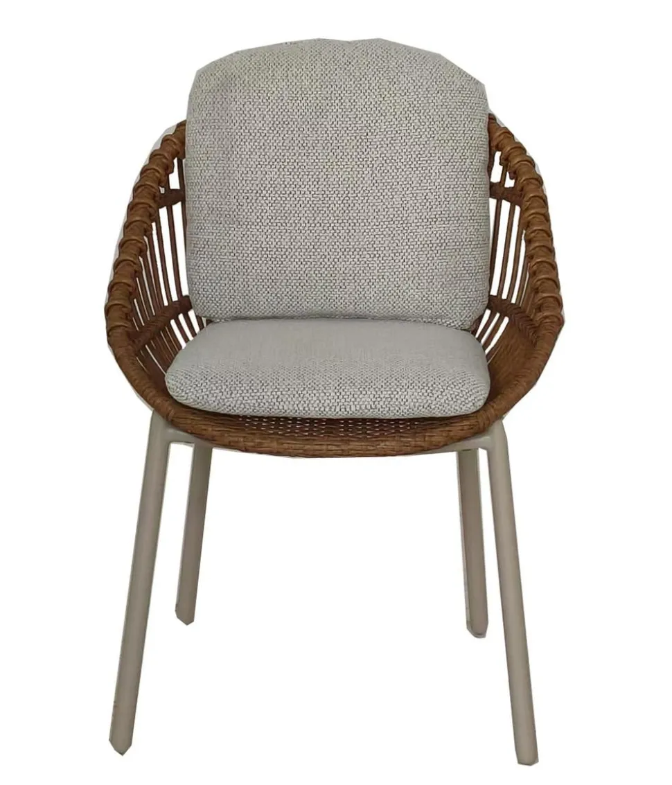 Royal Garden Geflechtstuhl Norden, ca. B60,5/H80,5/T60,5 cm