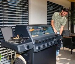 Rösle Gasgrill Allflame Hero 6, ca. B157/H118/T62 cm