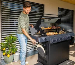 Rösle Gasgrill Allflame Hero 6, ca. B157/H118/T62 cm