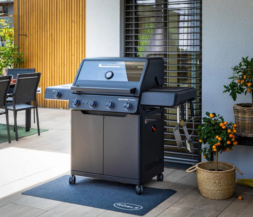 Rösle Gasgrill Allflame Prime 4, ca. B138/H118/T61 cm