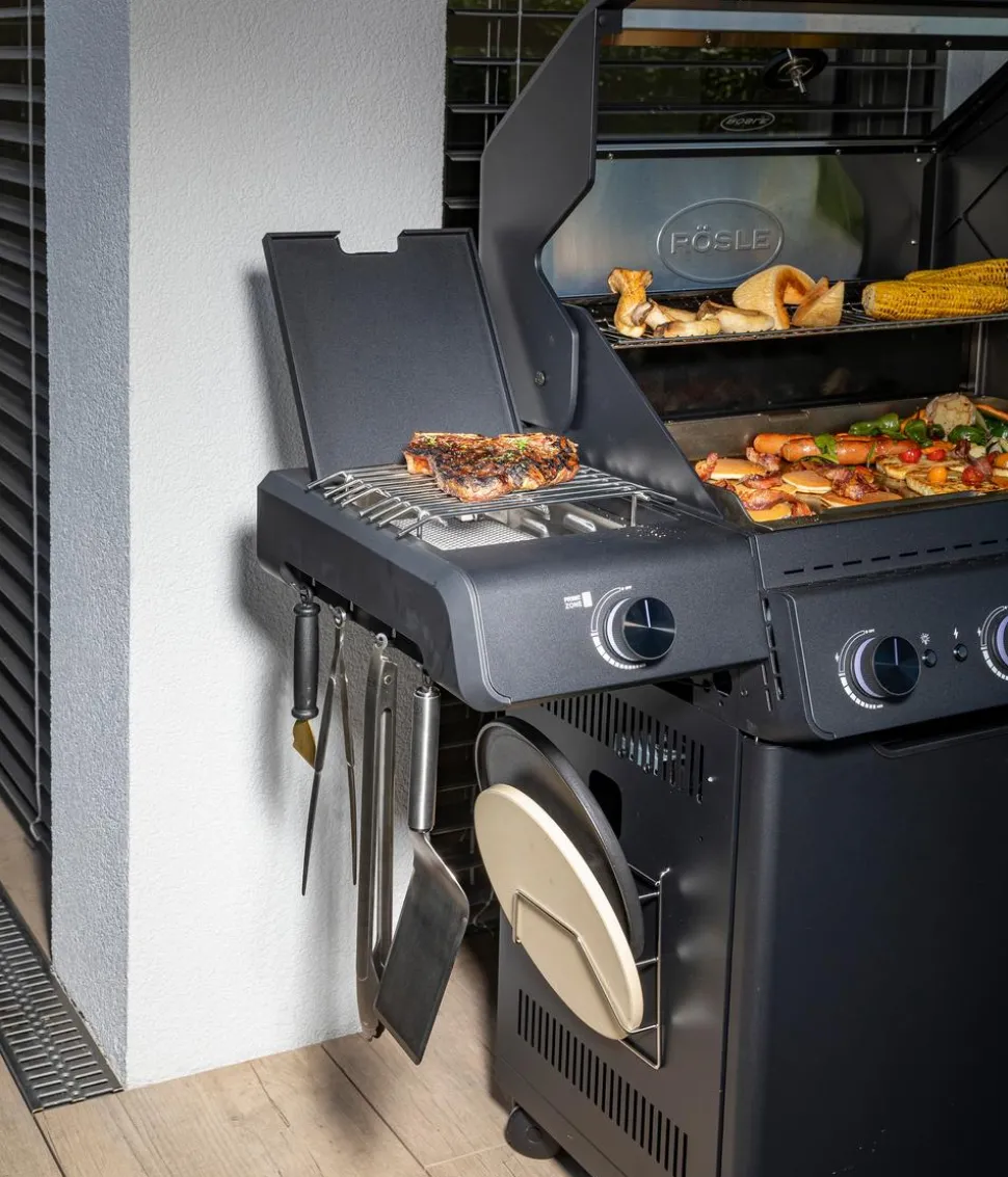 Rösle Gasgrill Allflame Prime 4, ca. B138/H118/T61 cm