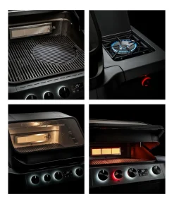 Rösle Gasgrill Blazeflame Master 3 50 mbar, ca. B141/H123/T69 cm