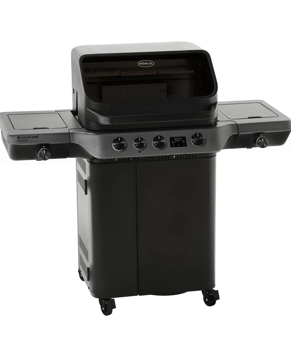 Rösle Gasgrill Blazeflame Master 3 50 mbar, ca. B141/H123/T69 cm