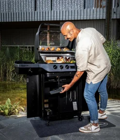 Rösle Gasgrill Blazeflame Master 3 50 mbar, ca. B141/H123/T69 cm