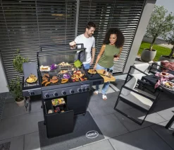 Rösle Gasgrill Epicflame Pro 6 50bar, ca. B119/H157/T61,5 cm