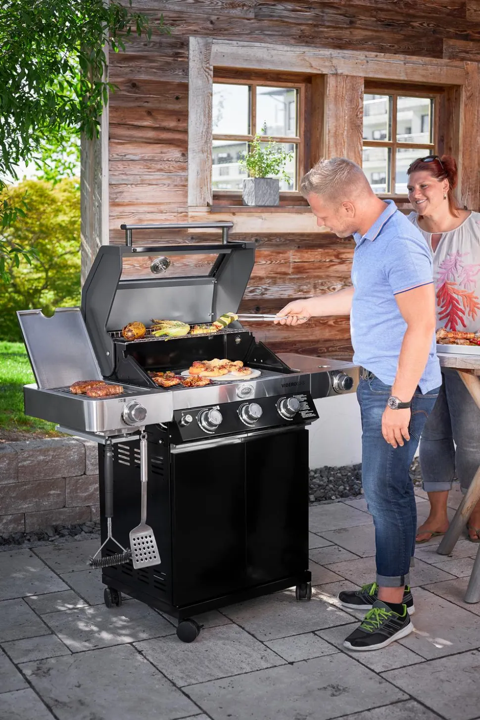 Rösle Grillplatte Videro, ca. B24/H1,5/T45 cm