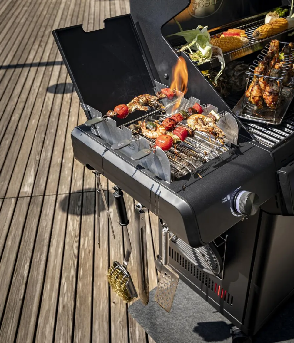 Rösle Grillrost Reinigungsbürste SlideX, ca. B47/H8,5/T8,5 cm
