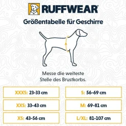 RUFFWEAR® Hundegeschirr Hi & Light™ Harness 2.0